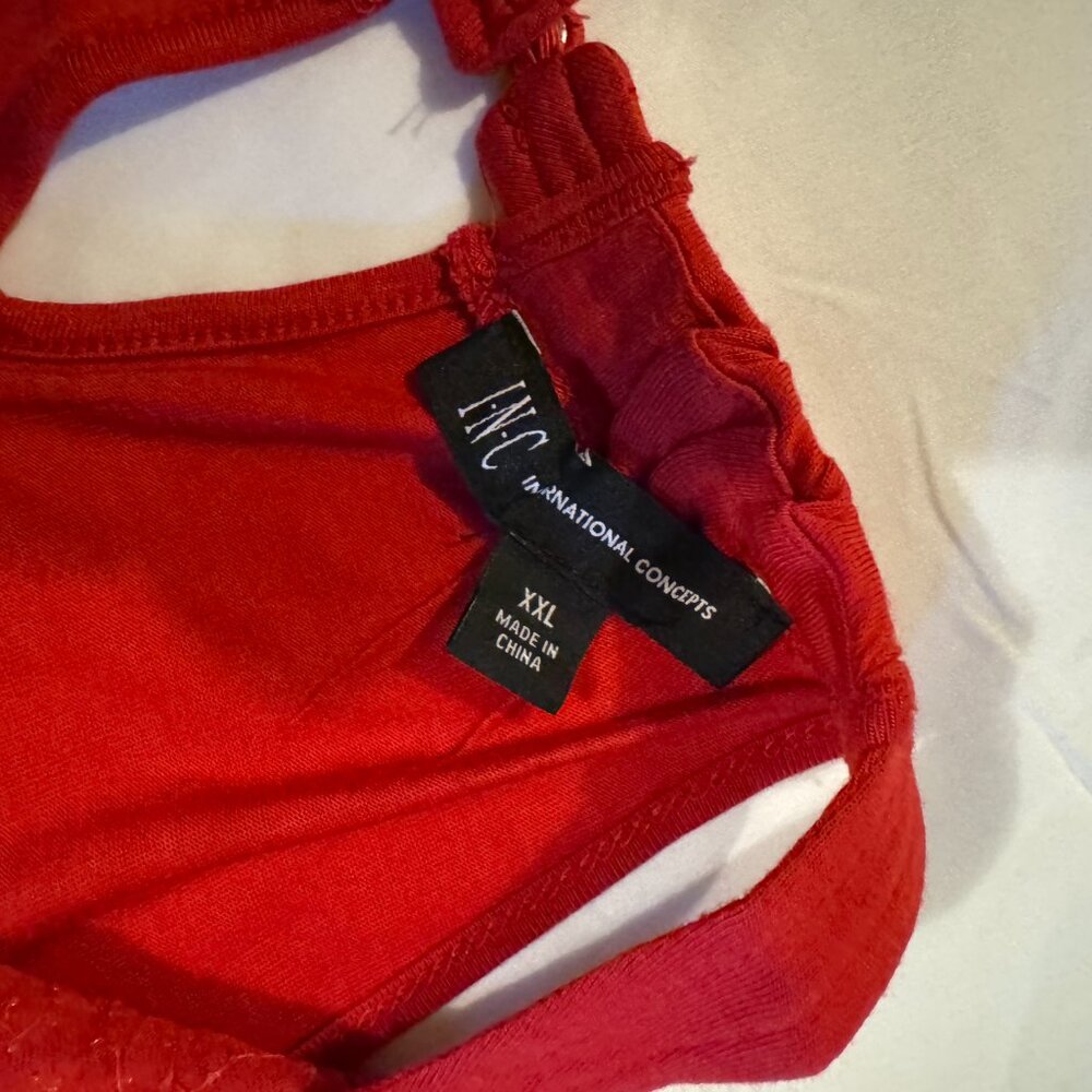 INC - Red sequence top - image 2